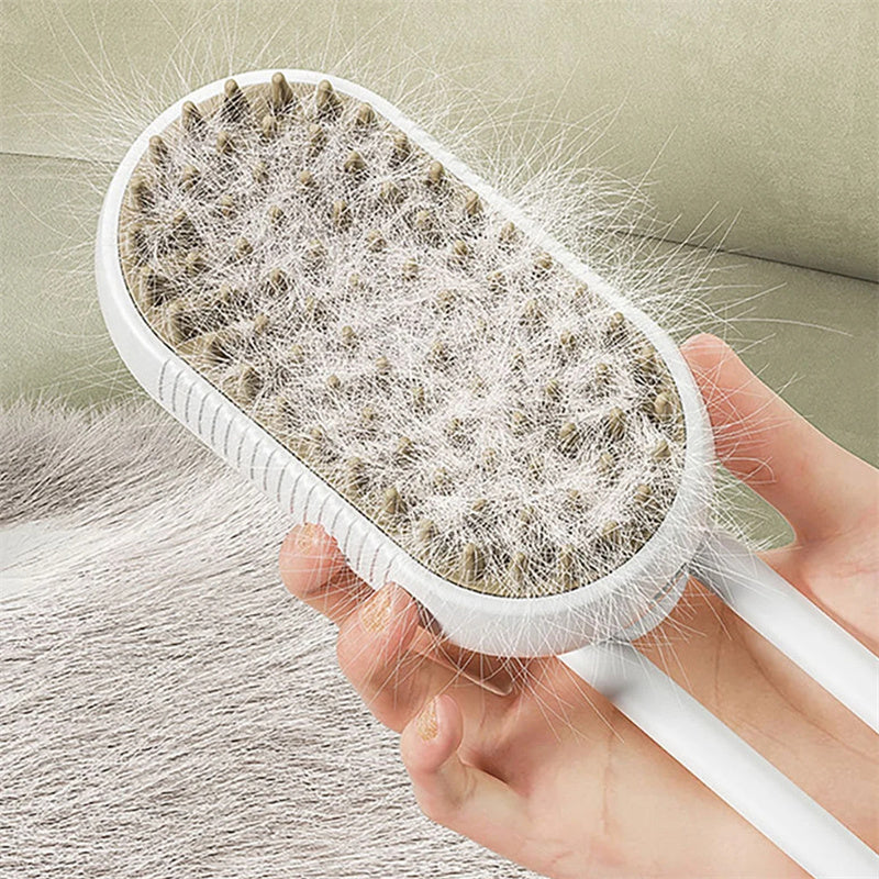Steam Grooming Brush for Pet